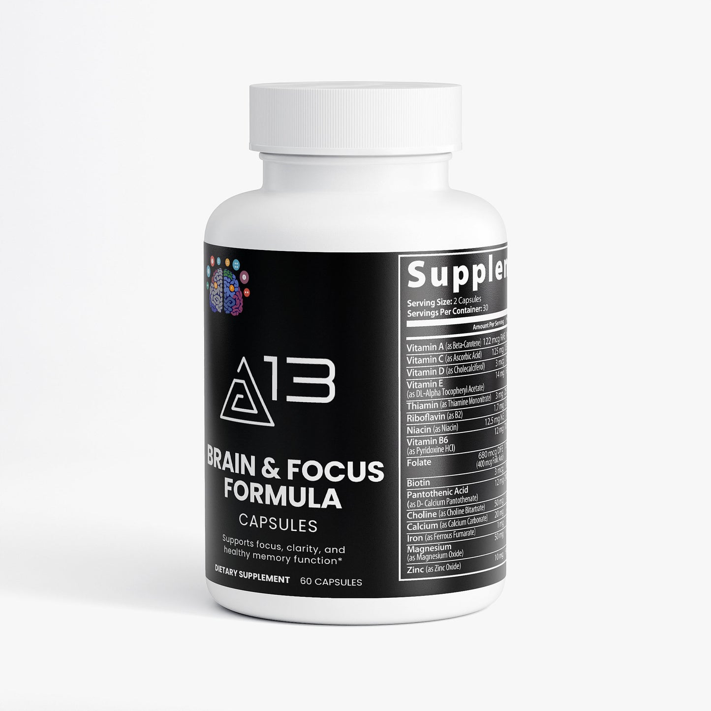 Clann13 Nootropic Brain & Focus Formula