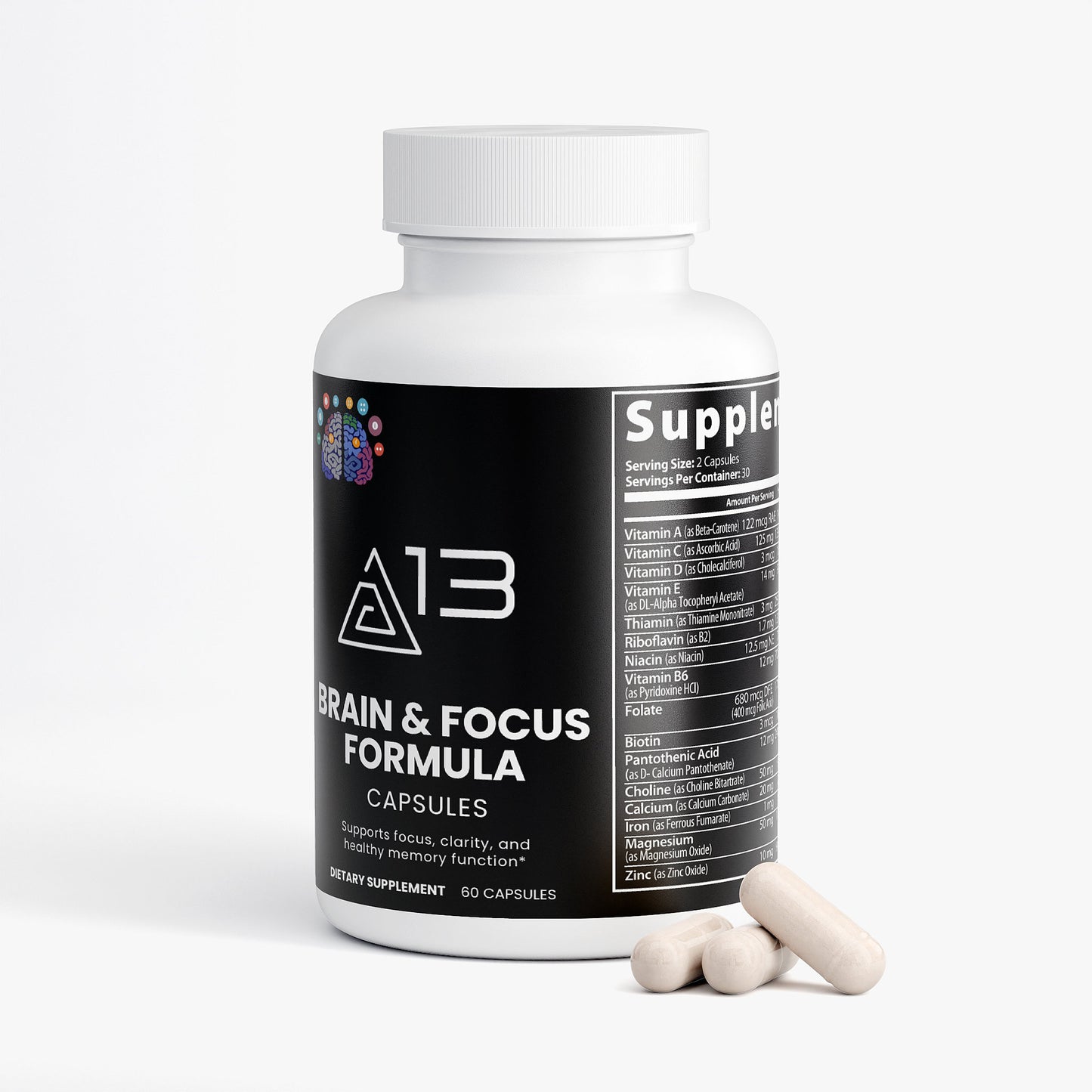 Clann13 Nootropic Brain & Focus Formula