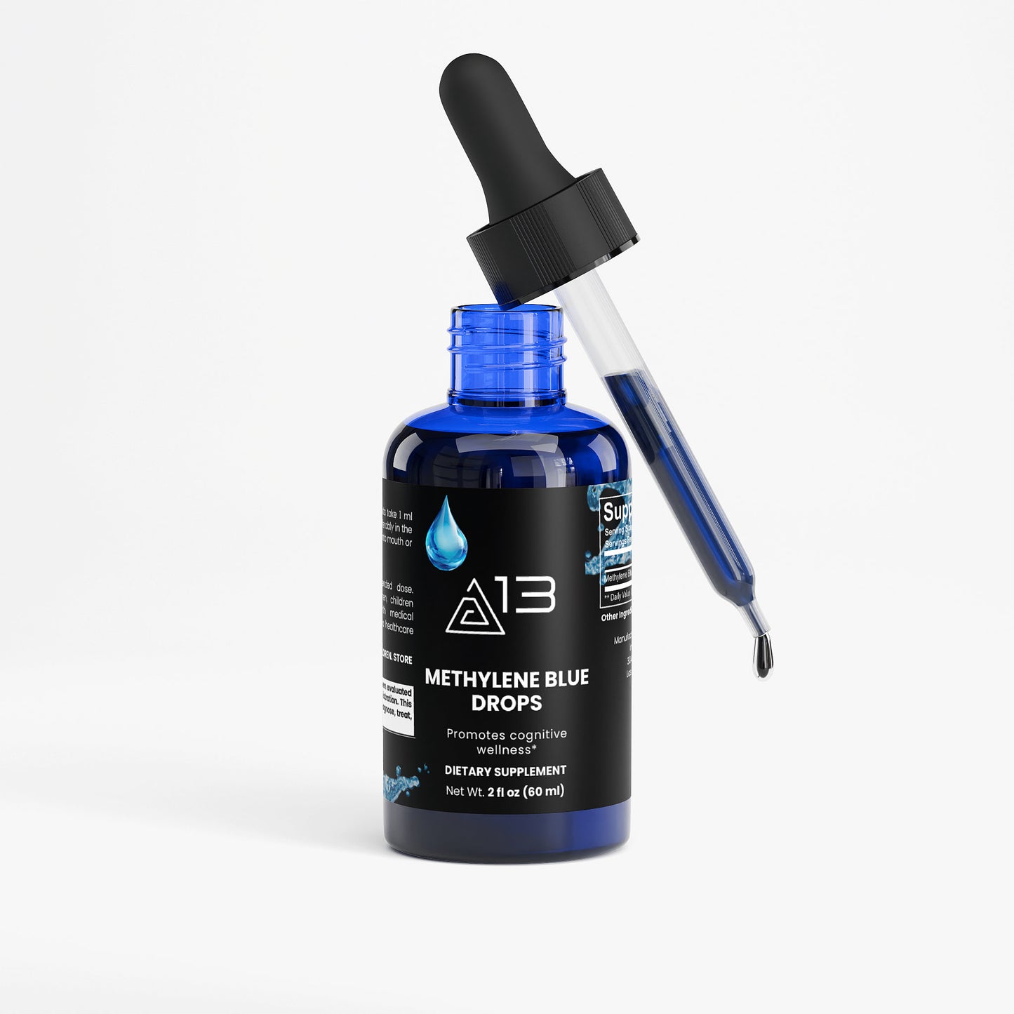 Premium 2 PACK Methylene Blue Drops | Pharmaceutical Grade | Clann13