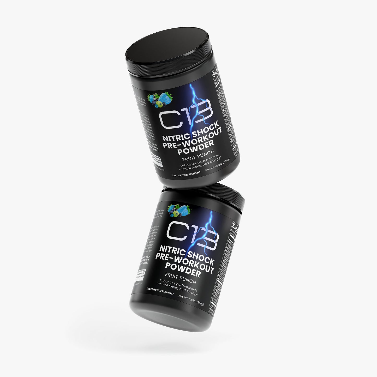 Clann13 Nitric Shock Pre-Workout Powder (Fruit Punch)