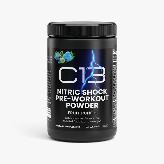 Clann13 Nitric Shock Pre-Workout Powder (Fruit Punch)